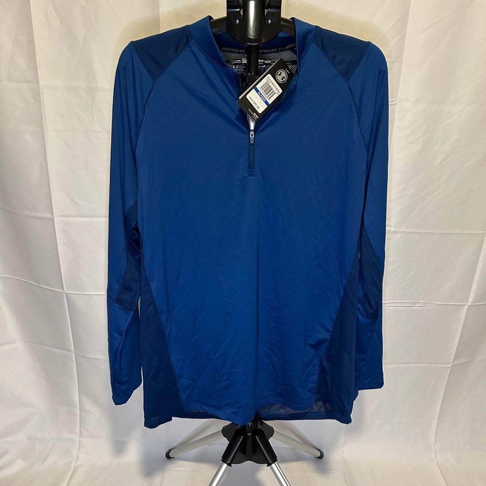 Under Armour HeatGear mens quarter zip pullover size XL